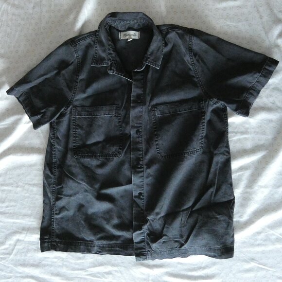 Madewell Short Sleeve Button Down - Picture 1 of 4